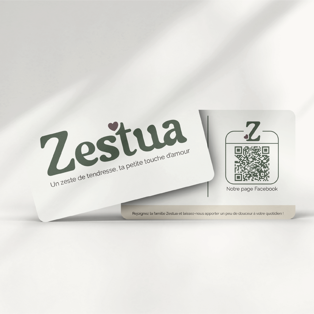 Création d'identité visuelle pour Zestua